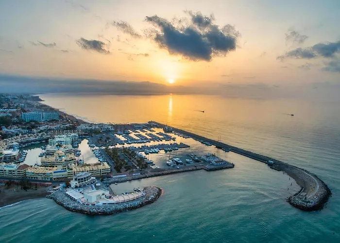 Benalmadena Beachfront Puerto Marina Sunrise